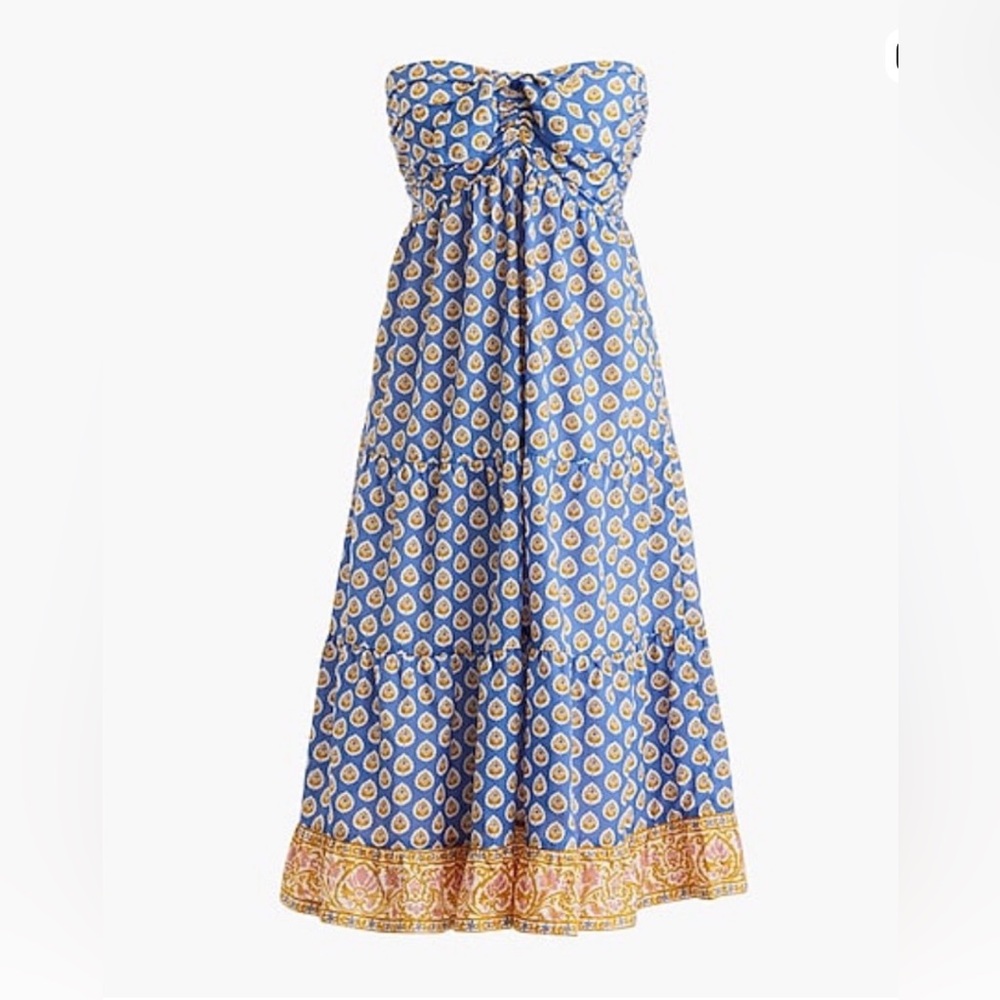 Strapless J Crew Dress